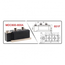 普通硅光伏防反二极管整流管模块MDC800A