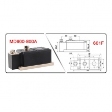 太阳能光伏单管防反二极管模块MD800A