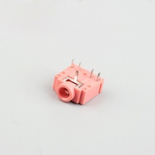 3.5耳机插座安装孔器具插座卡式弯角插座